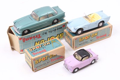 Lot 1664 - Spot On Models diecast group, 3 examples all...