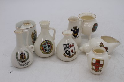 Lot 91 - A collection of crested wares, to include...
