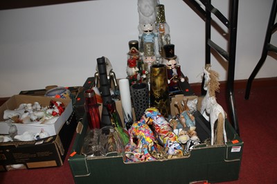Lot 103 - Two boxes of miscellaneous items, to include...