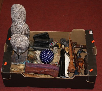 Lot 105 - A box of miscellaneous items, to include...