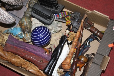Lot 105 - A box of miscellaneous items, to include...