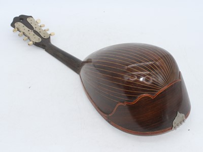 Lot 112 - An Italian Ferrari mandolin, cased