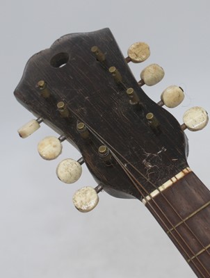 Lot 112 - An Italian Ferrari mandolin, cased