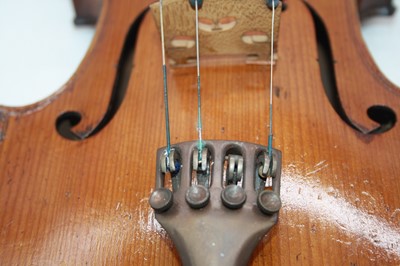 Lot 140 - A 20th century student's violin, bearing label...