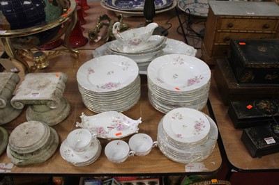 Lot 145 - A 20th century floral porcelain dinner service