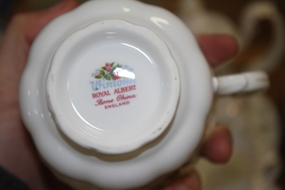 Lot 152 - A Royal Albert Winsome pattern porcelain tea,...