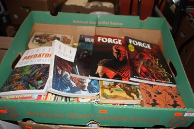 Lot 167 - Three boxes of graphic novels and annuals