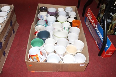 Lot 171 - Three boxes of mugs