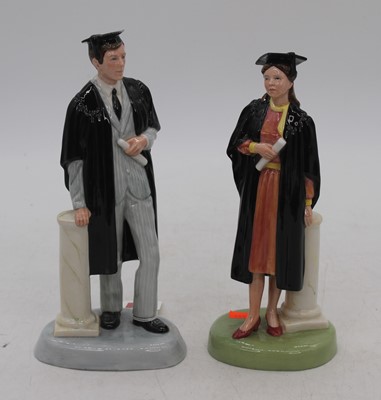 Lot 192 - A pair of Royal Doulton figures of The...