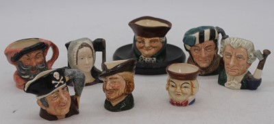 Lot 207 - A collection of miniature Royal Doulton...