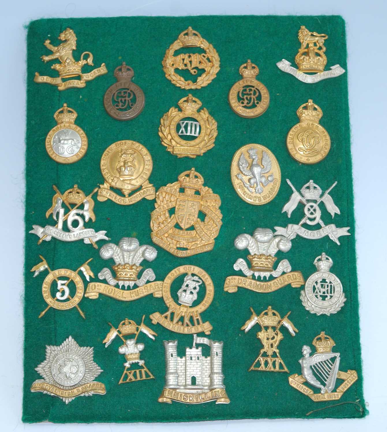 Lot 68 - A collection of cap badges and insignia mainly...