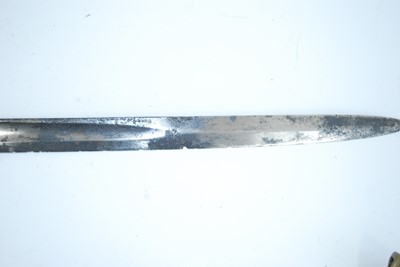 Lot 57 - A British 1827/45 pattern Naval Officers sword,...