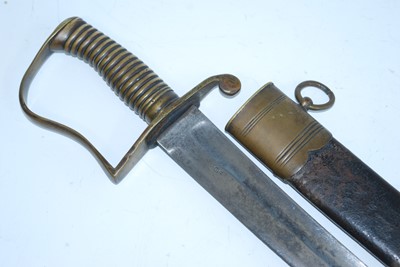Lot 147 - A late George III Customs Officers sword,...