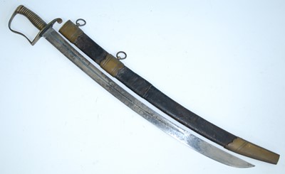 Lot 147 - A late George III Customs Officers sword,...