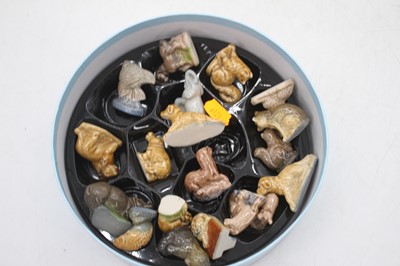 Lot 255 - A collection of Wade Whimsies, the largest h.4cm