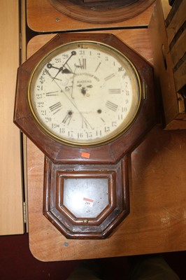 Lot 289 - An Indian droptrunk wall clock (a/f)