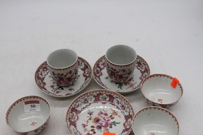 Lot 50 - A collection 19th Century Samson porcelain...