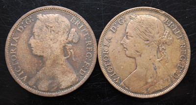 Lot 2115 - Great Britain, 1874 penny, Victoria bun head,...