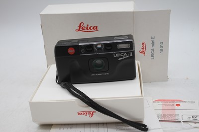 Lot 310 - A Leica Mini II compact camera, serial #...