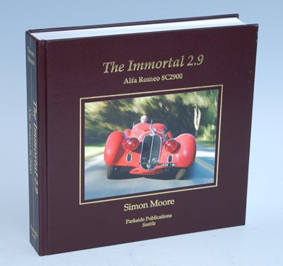 Lot 2027 - Moore, Simon: The Immortal 2.9 Alfa Romeo...