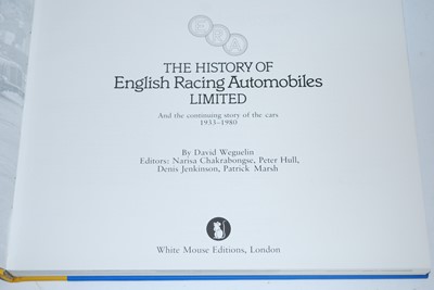 Lot 2030 - Weguelin, David: The History of English Racing...