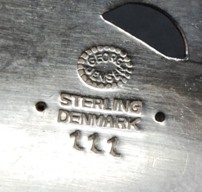 Lot 2685 - A Georg Jensen of Denmark sterling silver...