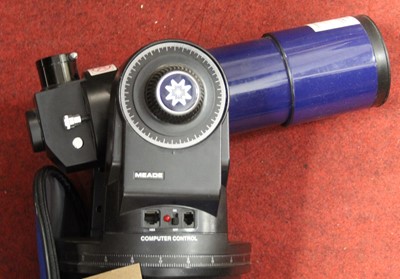Lot 360 - A Meade computer controlled telescope, mounted...