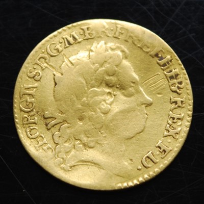 Lot 2190 - Great Britain, 1719 gold half guinea, George I...