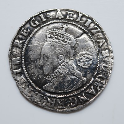Lot 2184 - England, 1583 sixpence, Elizabeth I bust...
