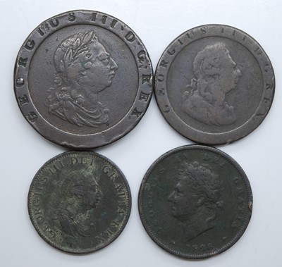 Lot 2187 - Great Britain, 1797 cartwheel penny, Soho mint,...