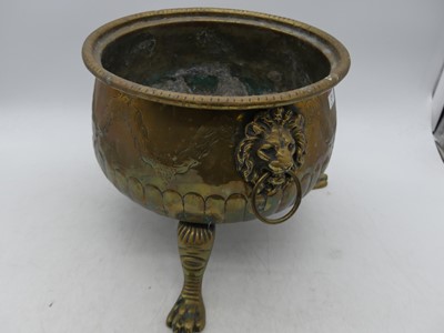 Lot 15 - An early 19th century continental brass...