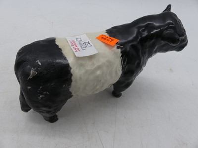 Lot 232 - A Beswick model of a Galloway Bull, black and...