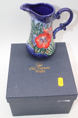 Lot 271 - An Old Tupton ware jug, tube-line decorated...