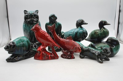Lot 73 - A collection of Blue Mountain pottery animals...