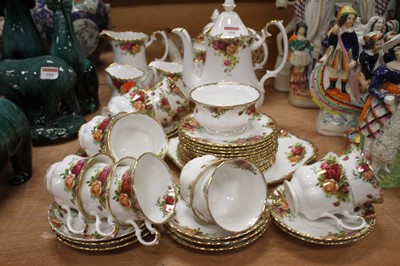 Lot 155 - A Royal Albert 12-place setting tea service in...
