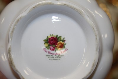 Lot 155 - A Royal Albert 12-place setting tea service in...
