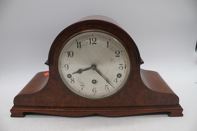 Lot 166 - A late 19th century American walnut cased...
