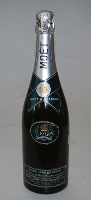 Lot 1208 - Moët & Chandon 1977 Silver Jubilee champagne,...