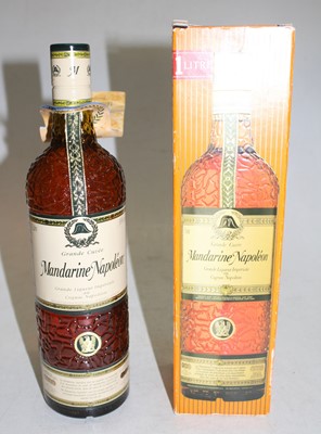 Lot 1415 - Mandarine Napoleon Grand Liqueur cognac, 100cl,...
