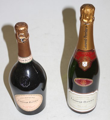 Lot 1212 - Laurent-Perrier NV Brut champagne, two bottles;...