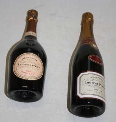 Lot 1212 - Laurent-Perrier NV Brut champagne, two bottles;...