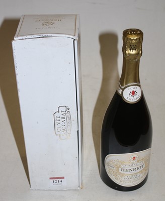 Lot 1214 - Henriot Cuvee Baccarat, 1981, champagne, one...