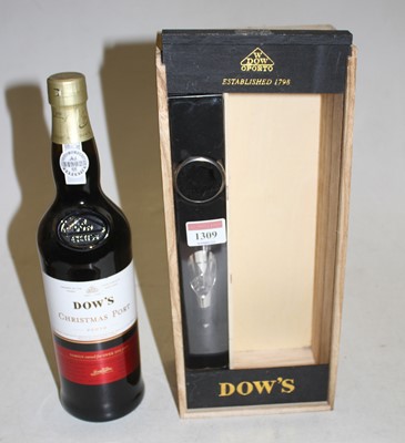 Lot 1309 - Dow's NV Christmas port, one bottle in...