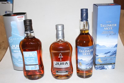 Lot 1416 - Jura Winter Edition single malt Scotch Whisky,...