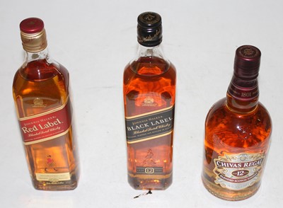 Lot 1418 - Johnnie Walker Red Label blended Scotch Whisky,...