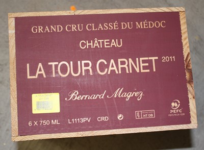 Lot 1035 - Bernard Magrez Château La Tour Carnet, 2011,...