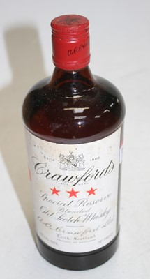 Lot 1424 - Crawford's Special Reserve blended Old Scotch...