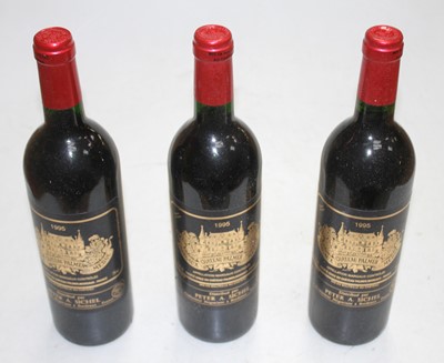 Lot 1040 - Château Palmer, 1995, Margaux, six bottles