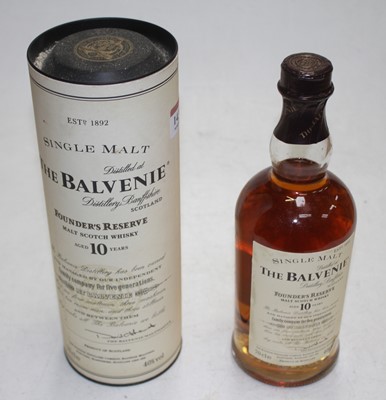 Lot 1431 - The Balvenie Founders Reserve aged 10 years...