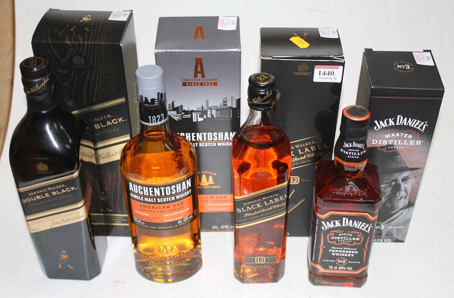 Lot 1440 - Johnnie Walker Double Black blended Scotch...